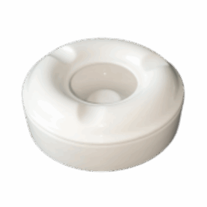 CENDRIER PORCELAINE BLANC