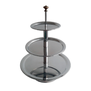 Coupe Inox 3 Etages H 53 cm