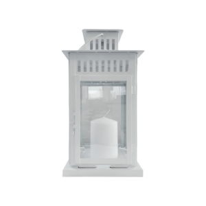 Lanterne + bougie blanche 1 meche