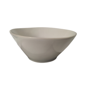 Saladier Artisanal Blanc évasé