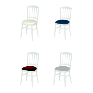 Chaise Napoléon III Blanche