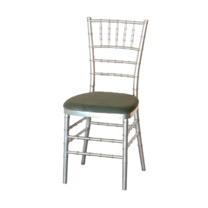 Chaise Gala PVC Argent