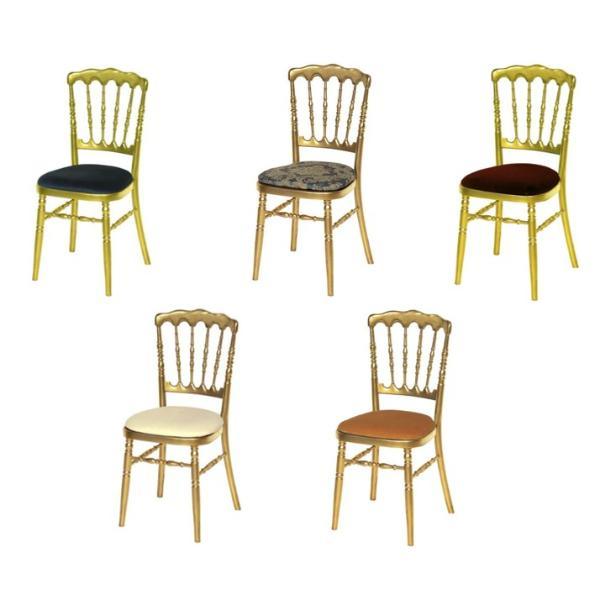 Chaise Napoléon III Or