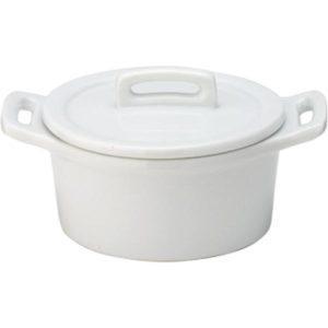Cocotte + Couvercle blanc 10cl