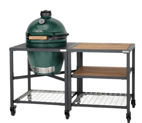 Barbecue Big Green Egg avec structure